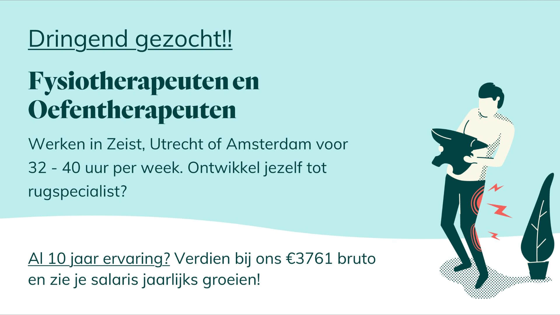 Rugcentrum Vacature